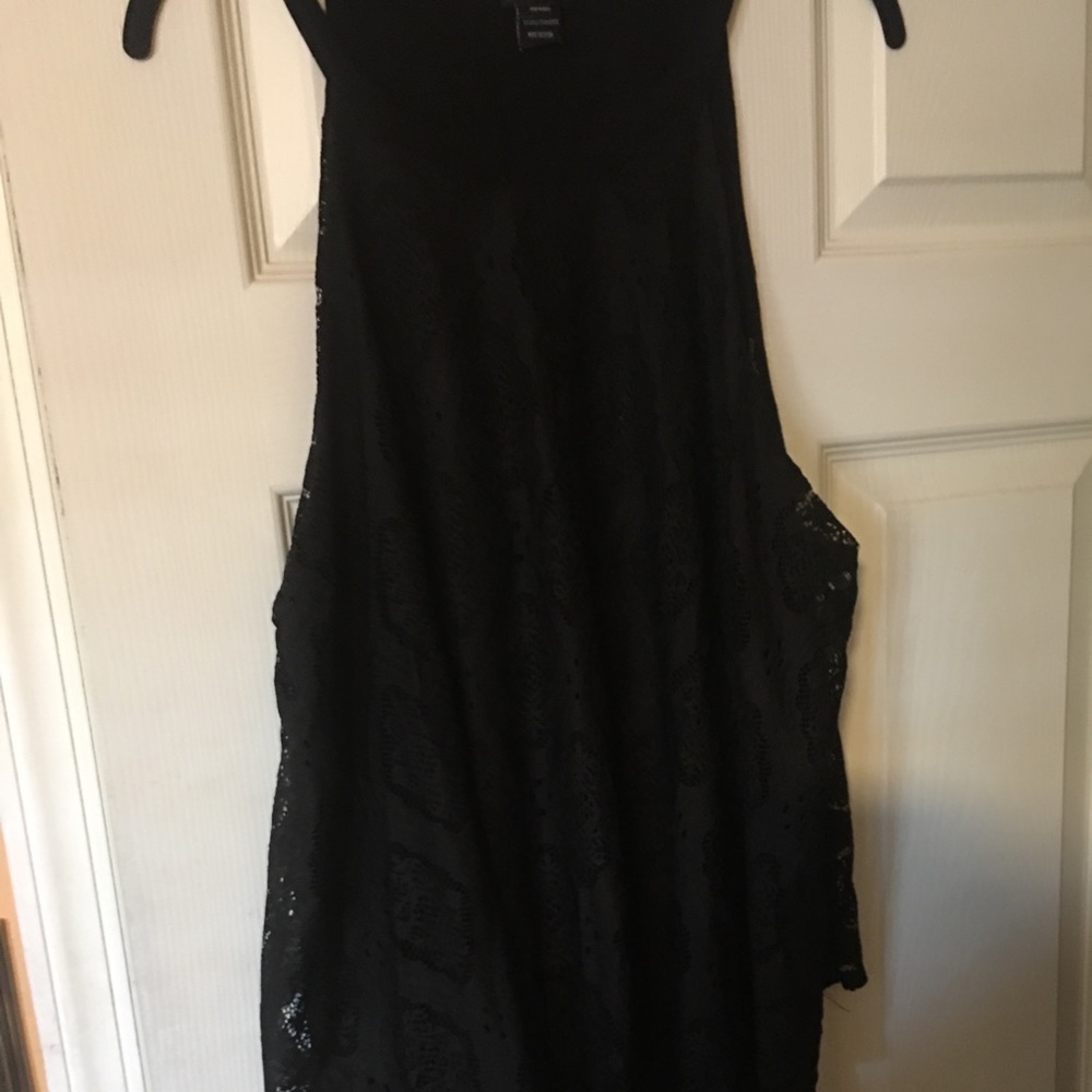Torrid lace overlay top